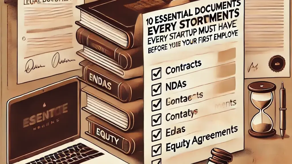 essential legal documents for startups